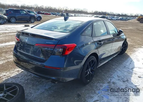 2024 Honda Civic Sport z USA, uszkodzony, nr VIN 2HGFE2F56RH591892